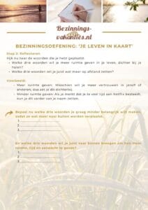 Workshop - Je leven in kaart 4